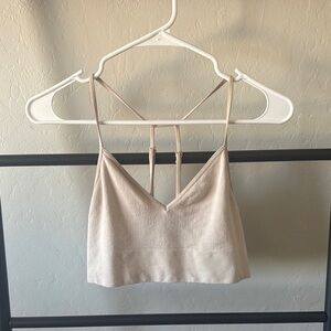 Free people movement Beige Strappy Bralette